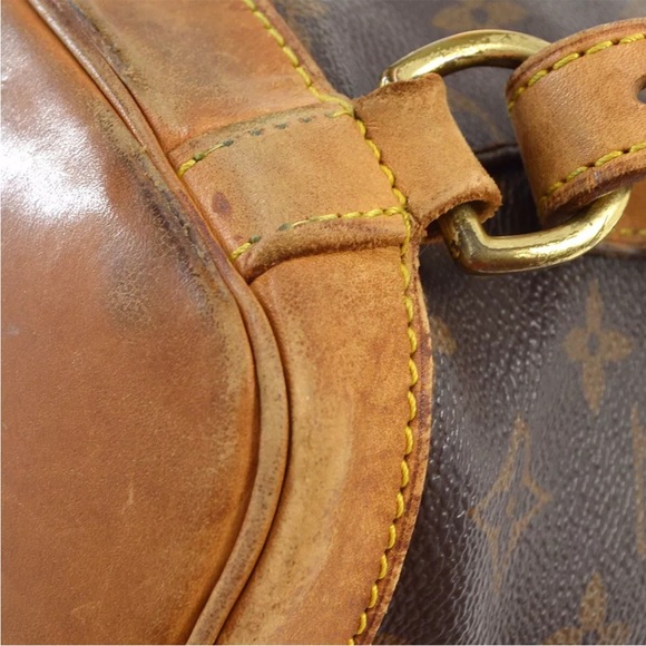 LOUIS VUITTON Montsouris MM Vintage Monogram Backpack Bag LV ASO Emma Roberts - Picture 12 of 16